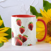 Mug Boue en céramique fraise