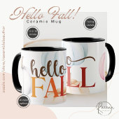 Mug Boue en céramique Hello Fall