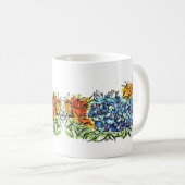 Mug Boue Fleur sauvage aquarelle (Devant droit)