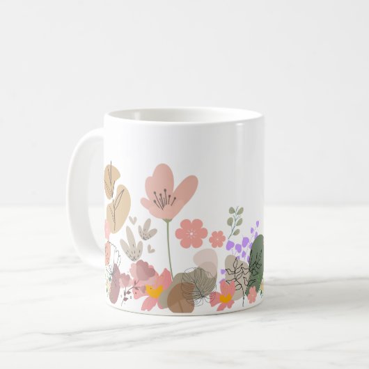 Mug Boue florale (Devant gauche)