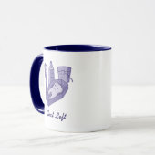Mug Boue funéraire pour dents (Devant gauche)