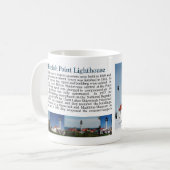 Mug Boue historique du phare de Whitefish Point (Devant gauche)
