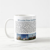 Mug Boue historique du phare de Whitefish Point (Gauche)