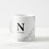 Mug Boue initiale de marbre (Devant gauche)