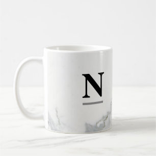 Mug Boue initiale de marbre