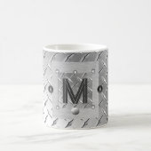 Mug Boue initiale en métal et acier (Centre)