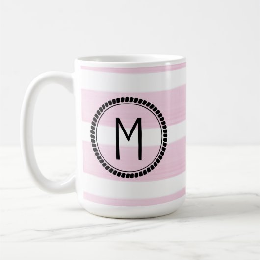 Mug Boue initiale personnalisée (Gauche)