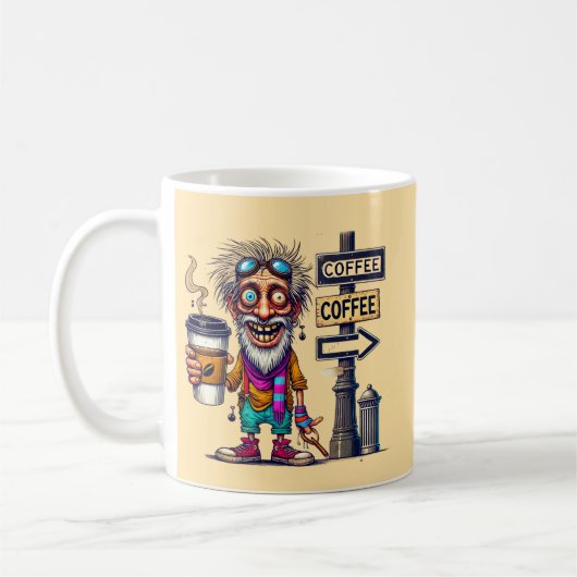 Mug Boue moche de café, 11 oz (Gauche)
