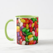 Mug Boue motif de jellybean colorée (Gauche)