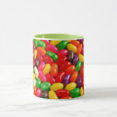 Mug Boue motif de jellybean colorée (Centre)