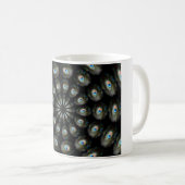 Mug Boue oculaire Peacock (Devant droit)