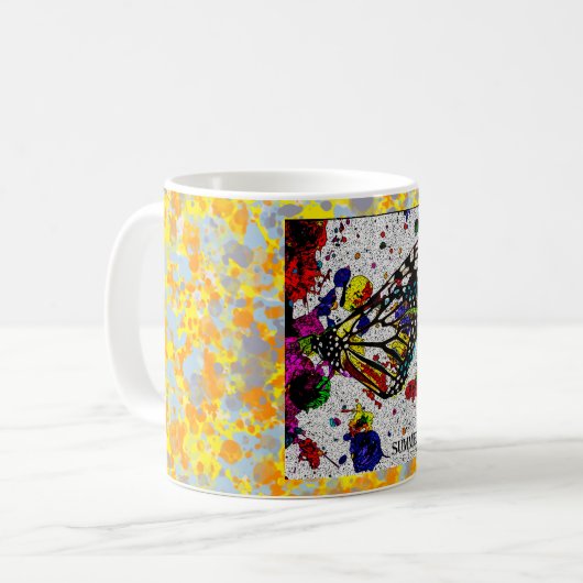 Mug Boue papillon (Devant gauche)