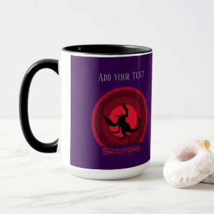 Mug Boue personnalisable Scorpio