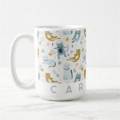 Mug Boue personnalisée pour enfants - Nom personnalisé (Gauche)
