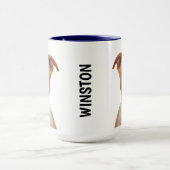 Mug Boue Pitbull personnalisée (Centre)