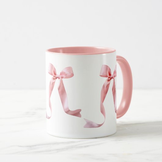 Mug Boue rose (Devant droit)