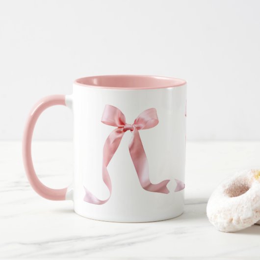 Mug Boue rose (Avec donut)
