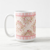 Mug Boue Rose rose Florale (Gauche)