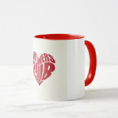 Mug boue rouge (Devant droit)