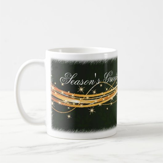 Mug Boue rouge verte Joyeuse Musique de Noël (Gauche)