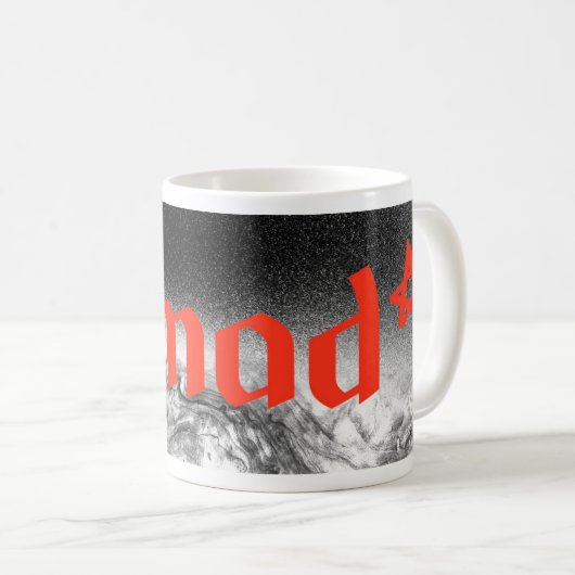 Mug Boue standard du paysage (Devant droit)