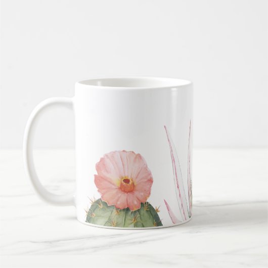 Mug Boue Succulente aquarelle (Gauche)