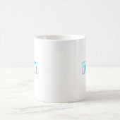 Mug Boue sud Howdy en bleu et jaune (Centre)