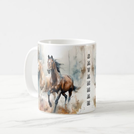 Mug Boue Western Wild Horse (Devant gauche)