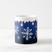 Mug Bouée de flocons bleus (Centre)
