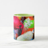 Mug Bouées de homard au port de Bass (Centre)