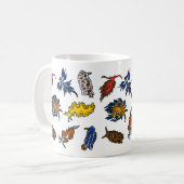 Mug Boues de mer Nudibranche (Devant gauche)