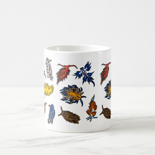 Mug Boues de mer Nudibranche (Centre)