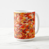 Mug Boug 15oz à percussion orange (Devant droit)