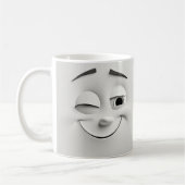 Mug Boug 3D face de dessin animé (Gauche)