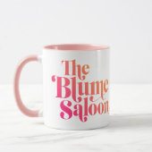 Mug Boug à deux tons (blanc/rose) (Gauche)