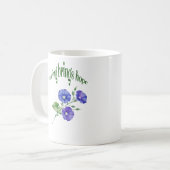 Mug Boug à fleurs de printemps - "Printemps apporte es (Devant gauche)