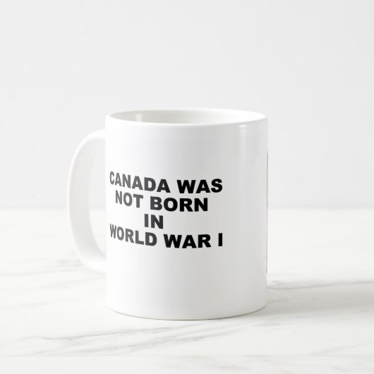 Mug Boug à la naissance du Canada (Devant gauche)