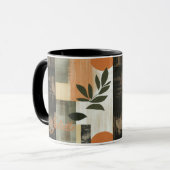 Mug Boug Abstrait biologique - Terrain botanique perso (Devant gauche)