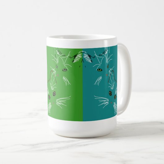 Mug Boug aux couleurs et chatons (Devant droit)