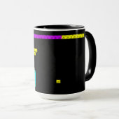 Mug Boug avec table périodique des atomes (Devant droit)