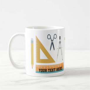 Mug Boug Cadeau de l'enseignant de mathématiques perso