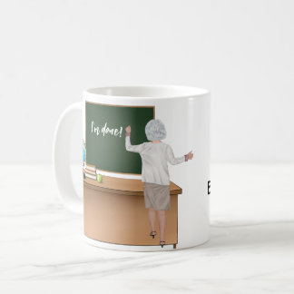 Mug Boug cadeau de retraite pour enseignant personnali