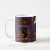 Mug Boug Café Chat Witchen - Cadeau Spell Citrouille H (Gauche)