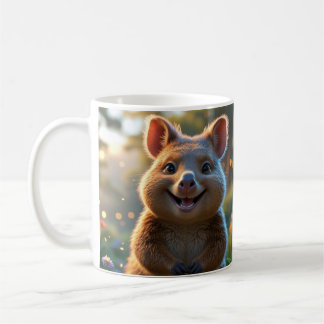 Mug Boug café Quokka souriant - Cadeau mignon