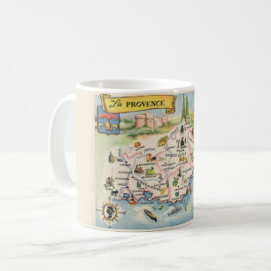 Mug Boug Carte Provence France