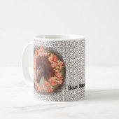 Mug Boug Cheval de Fleur de Fleur de Fleur de Châtaign (Devant gauche)