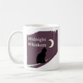 Mug Boug classique Whiskers de minuit, 11 oz (Gauche)