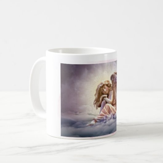 Mug Boug d'ange dormant, 11 oz (Devant gauche)