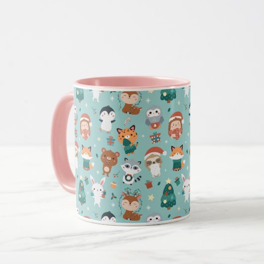 Mug Boug d'animaux adorables (Devant gauche)