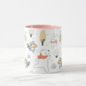 Mug Boug d'animaux de forêt adorables (Centre)